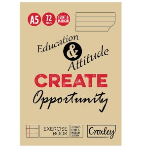 Croxley Exercise Bk A5 72pg F/M