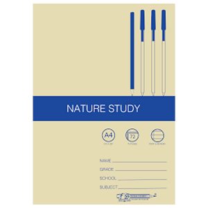 Freedom Nature Study Book A4 72pg F/M