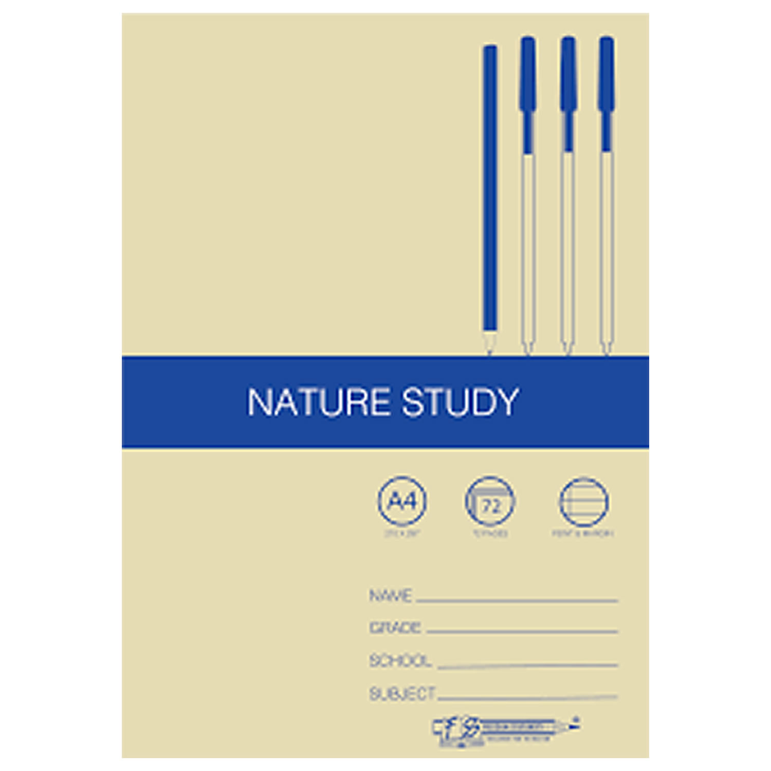 Freedom Nature Study Book A4 72pg F/M