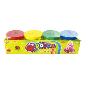 Q-Dough 4 x 50g Colours Play Dough