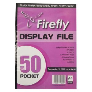 Firefly File A4 50 Pocket