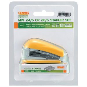 Genmes Mini Stapler + Staples
