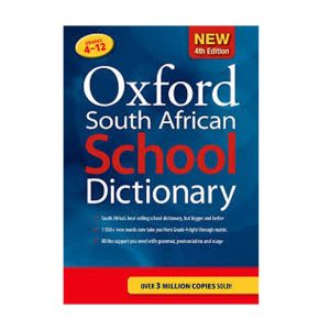 Oxford S.A School Dictionary 4th Ed. PB