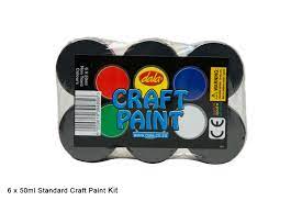 Dala Craft Paint 6x50ml Kit