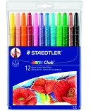 Staedtler Retractable Wax Crayons 12's