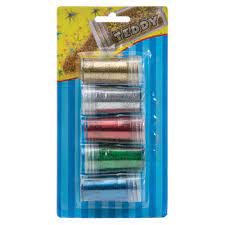 Teddy Glitter Shaker Blister 5x8g