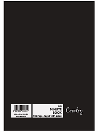 Croxley Account Minute Book