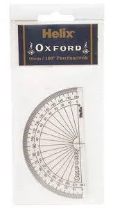 Helix 180deg 10cm Protractor