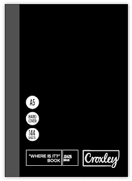 Croxley Index Book A5 144pg