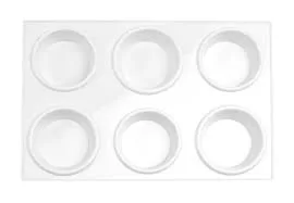Dala Plastic Palette DEEP 6-Well