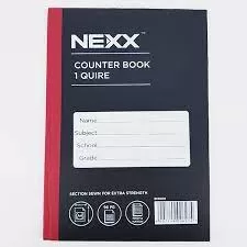 Nexx Counter Book A4 1Q 96pg F/M