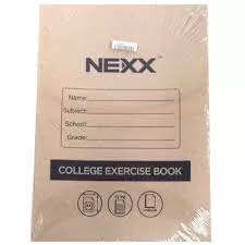 Nexx College Exercise Bk A4 72pg Unruled