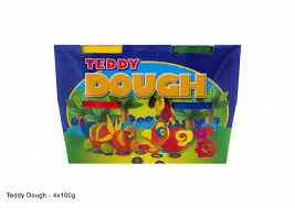 Teddy Play Dough Kit 4 x 100g