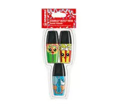 Stabilo Boss Mini Sweet Friends Highlighter Assorted 3's