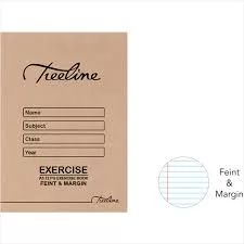 Treeline Exercise Book A5 72p FM