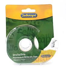 Sellotape Invisible + Dispenser 18x15