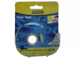 Sellotape Clear + Dispenser 18x15