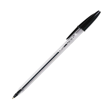 Pen BLACK Bic Crystal Medium