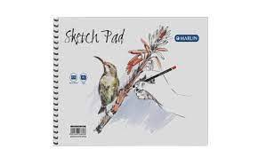 Marlin A3L Spiral Bound Sketch Pad 40p