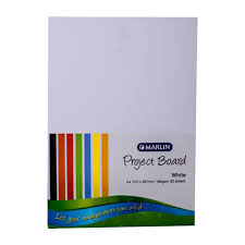 Project Board A4 160g White 50's
